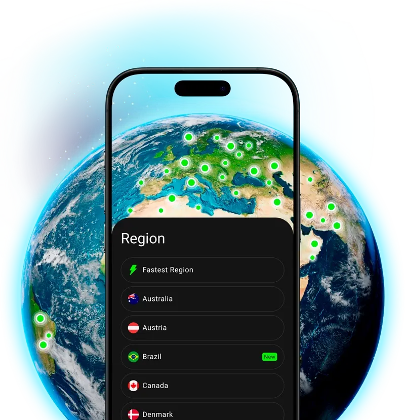 network of high-speed VPN servers around the world
